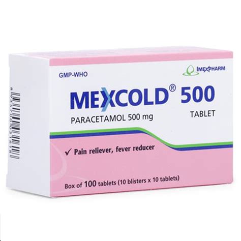 thuốc mexcold 500